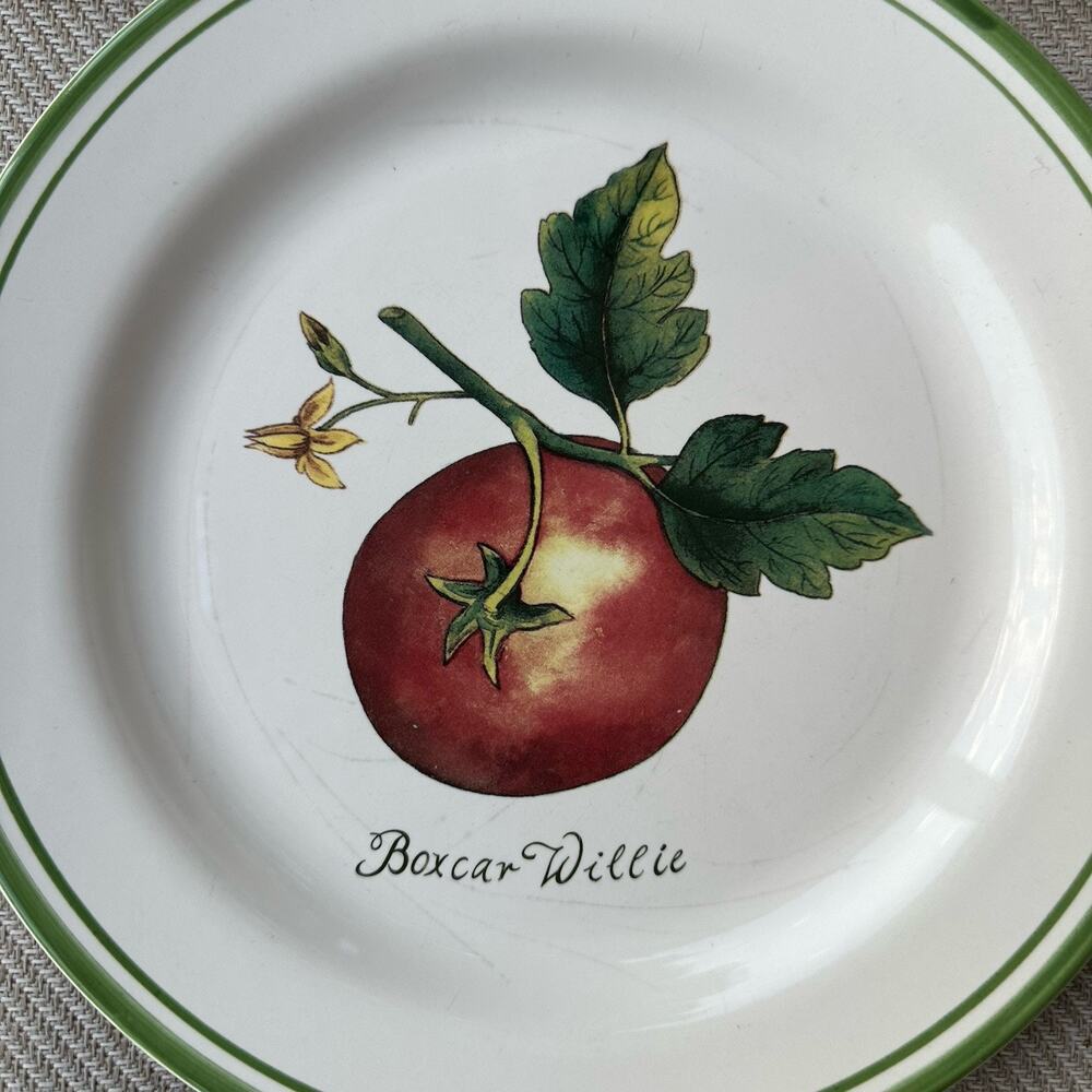 Williams Sonoma Heirloom Tomatoes 9" Plates (Set Of 3) Portugal - Picture 4 of 10